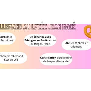 L'allemand au lycée Jean Macé